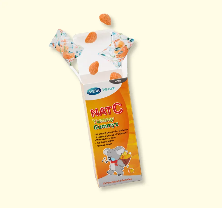 NAT-C-YUMMY-GUMMYZ Nat C Yummy Gummyz Orange - Image 1