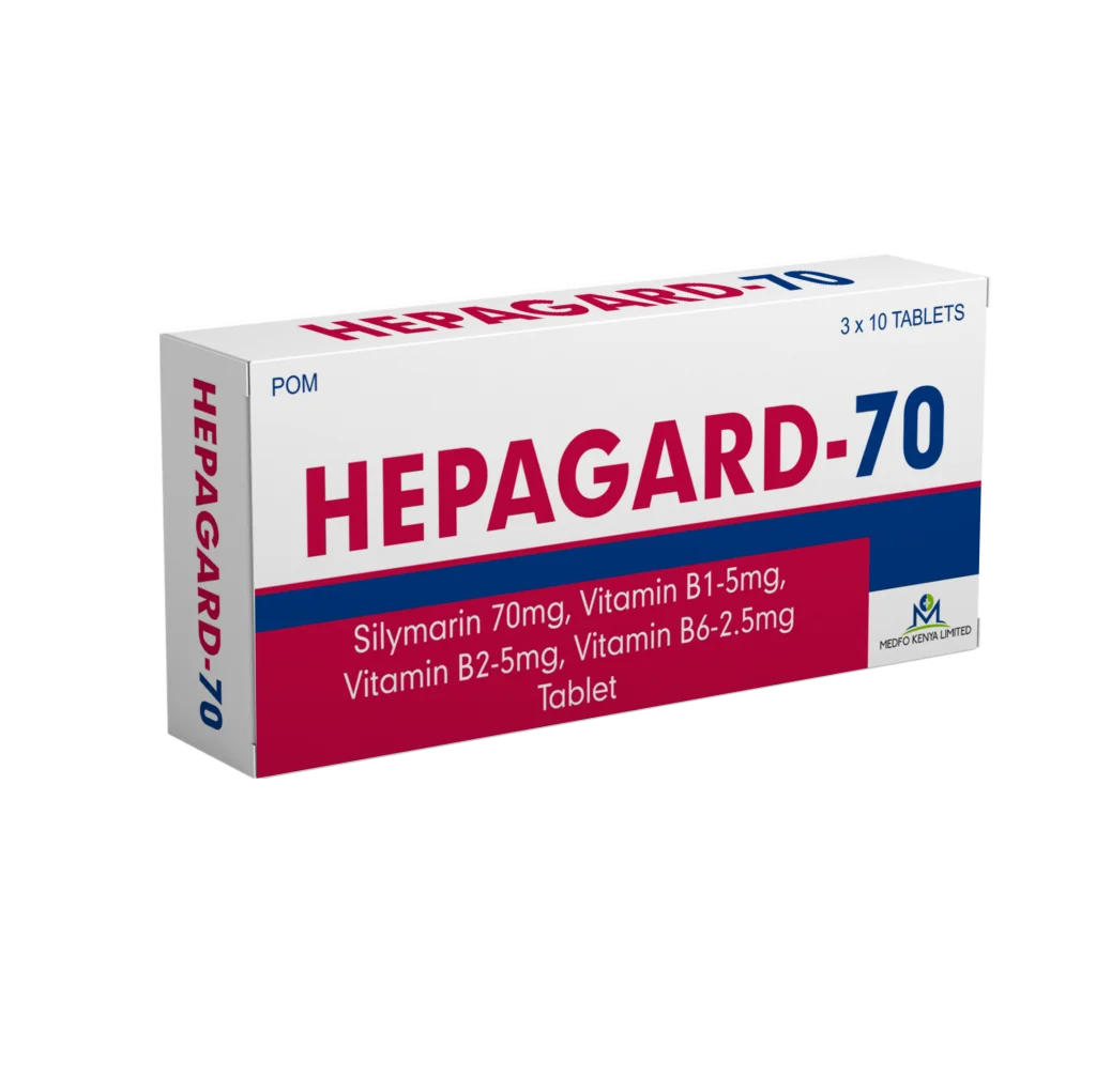 Hepagard-70 tablets Hepagard 70mg Tablets 30's - Image 1