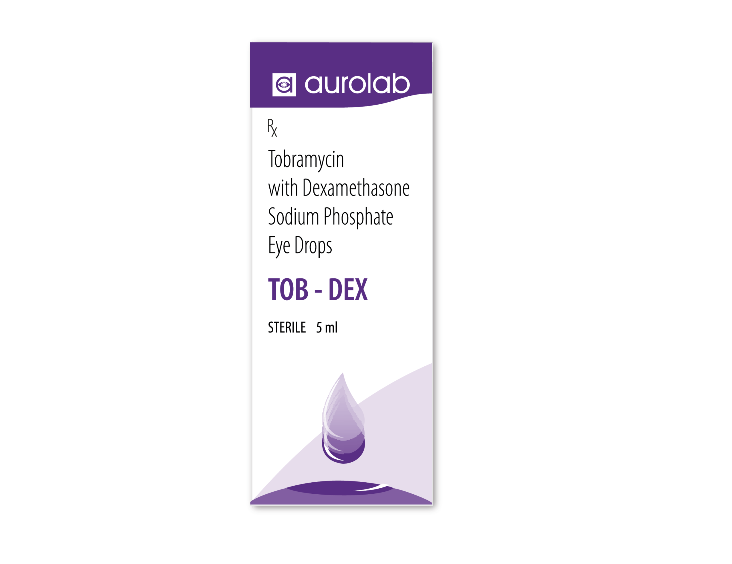 TobDex-aurolab Aurolab Tob-Dex Eye Drops 5ml - Image 1