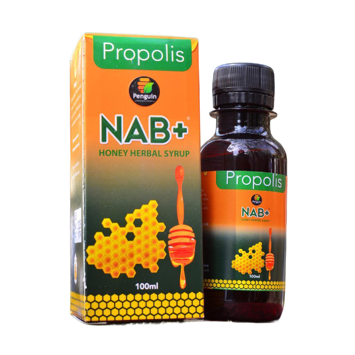NAB + Propolis Honey Herbal Syrup 100 ml- NAB + Propolis Honey Herbal Syrup 100 ml - Image 1