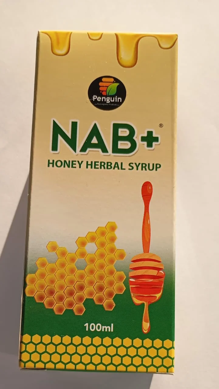 NABHONEY-HERBAL-SYRUP NAB + Honey Herbal Syrup 100ml - Image 1