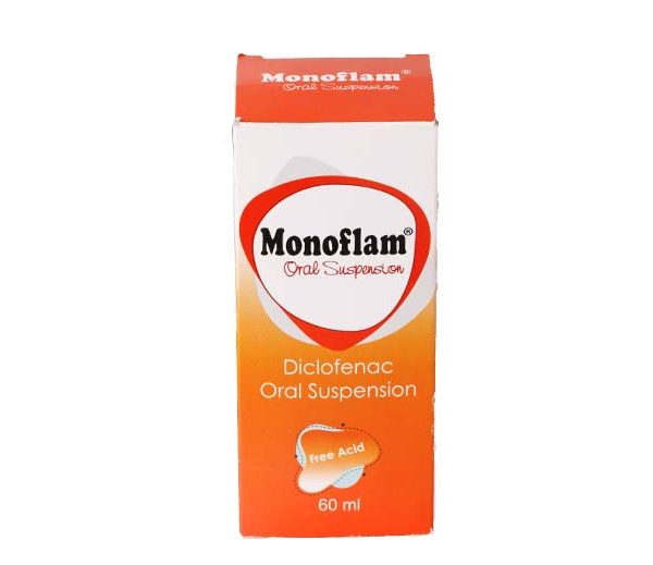 Diclofenac Suspension (Monoflam) 60ml