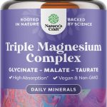 Nature's Craft Triple Magnesium Complex For muscles and heart health 400mg 180 capsules